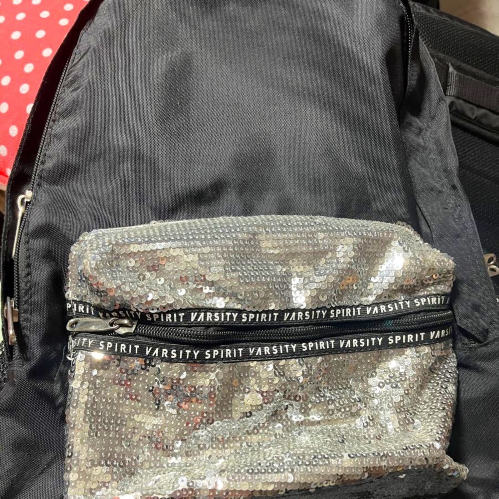 Varsity Spirit Glitter Backpack